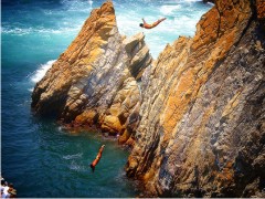 clavadistas en acapulco
